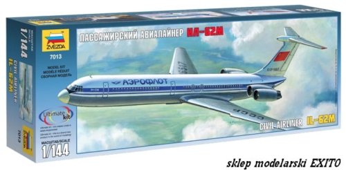 Przejdź do produktu ZVEZDA 7013 - 1:144 Ilyushin IL-62 M