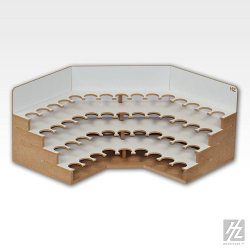 Przejdź do produktu HOBBYZONE OM06S Organizer Modułowy - Moduł Narożny na Farby 26mm