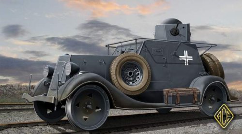 Przejdź do produktu ACE 72210 - 1:72 Ba-20 ZhD Armored Car (Railroad version)