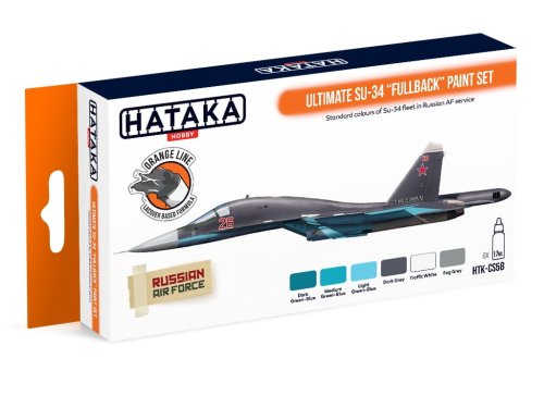 Przejdź do produktu HATAKA CS58 - Zestaw farb Ultimate Su-34 Fullback