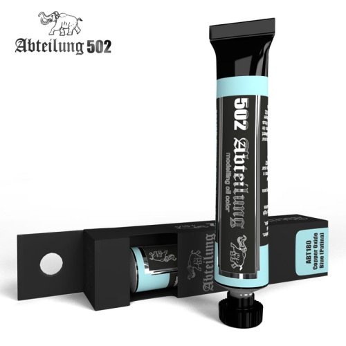 Przejdź do produktu ABTEILUNG 502 ABT180 - Copper Oxide Blue (patina) 20 ml