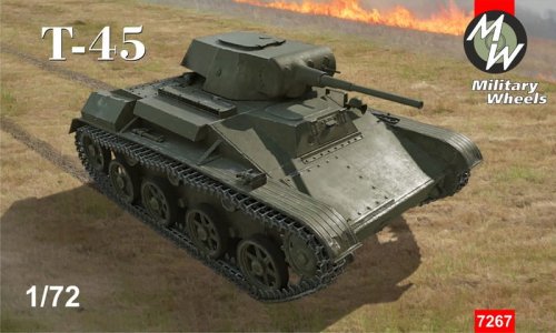 Przejdź do produktu MILITARY WHEELS 7267 - 1:72 Tank T-45
