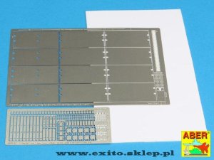 ABER 25019 - 1:25 Side skirts for Panther A / D