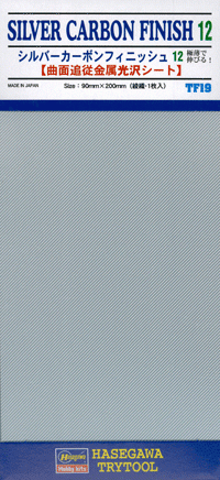 Przejdź do produktu HASEGAWA TF19-71819 Silver Carbon Finish 12 - Folia