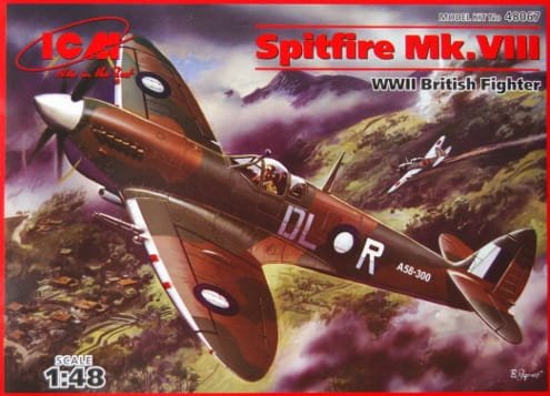 Przejdź do produktu ICM 48067 - 1:48 Spitfire Mk.VIII
