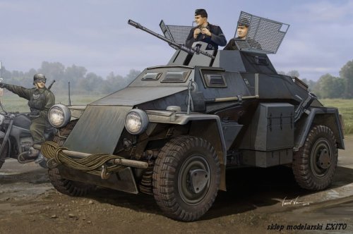 Przejdź do produktu HOBBY BOSS 83816 - 1:35 German Sd.Kfz.222 Leichter Panzerspahwagen ( 3rd Series )