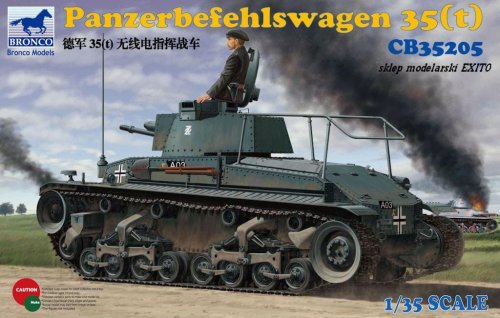 Przejdź do produktu BRONCO CB 35205 - 1:35 Panzerbefehlswagen 35(t)