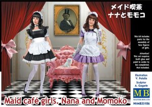 MASTER BOX 35186 - 1:35 Maid cafe girls Nana and Momoko