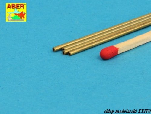 Przejdź do produktu ABER BT13X02 - Brass Tubes 1,30 x 0,20 mm length 250 mm x 4 pcs