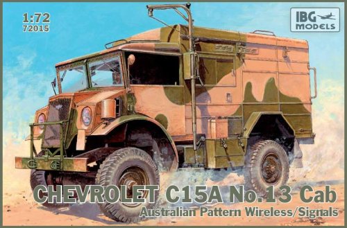 Przejdź do produktu IBG 72015 - 1:72 Chevrolet C.15A No.13 Cab Australian Pattern Wireless / Signals