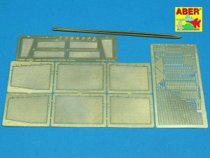 ABER 48021 - 1:48 German Medium Tank Pzkpfw.IV Ausf.J/ StuG.IV/ Jagdpanzer IV - vol.5 - Side mesh screens Thoma Schild
