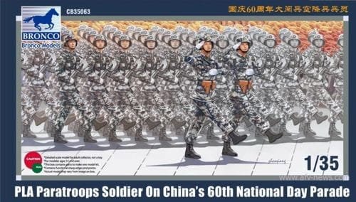 Przejdź do produktu BRONCO CB 35063 - 1:35 PLA Paratroops Soldier on National Day Parade