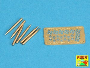 ABER 1:350L-62  - 1:350 Set of 6 British torpedoes 53,3cm MK.VIII