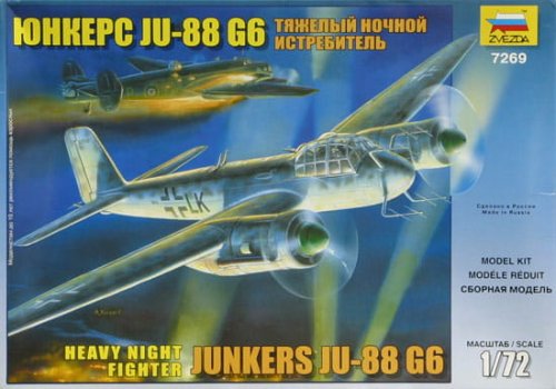 Przejdź do produktu ZVEZDA 7269 - 1:72 Junkers Ju-88G6