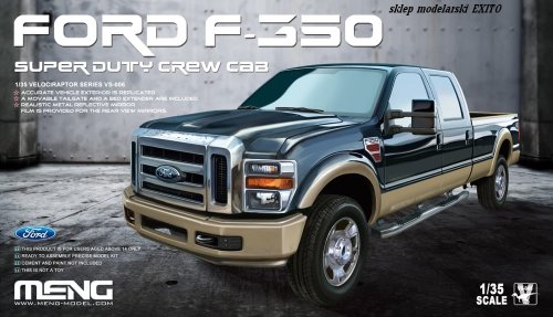 Przejdź do produktu MENG MODEL VS006 - 1:35 Ford F-350 Super Duty Crew Cab