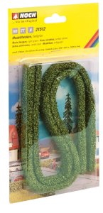 NOCH 21512 - Hedge Light Green - Żywopłot 15 x 8 mm x 500 mm (2 szt)