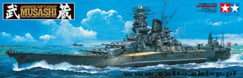 Przejdź do produktu TAMIYA 78031 - 1:350 Musashi - Japanese Battleship