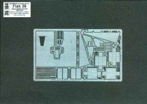 ABER 35184 - 1:35 German 88mm Antiaircraft Gun Flak 36 vol.2 - Additional set - Armour