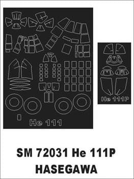 Przejdź do produktu MONTEX SM72031 - 1:72 Heinkel He-111 P