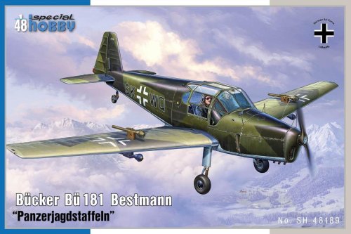 Przejdź do produktu SPECIAL HOBBY 48189 - 1:48 Bucker Bu 181 Bestmann - Panzerjagdstaffeln