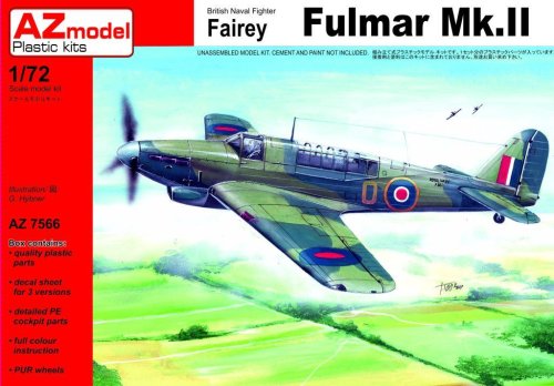 Przejdź do produktu AZ MODEL AZ 7566 - 1:72 Fairey Fulmar Mk. II