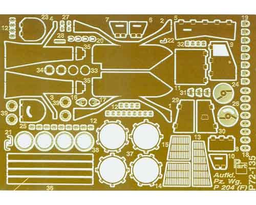 Przejdź do produktu PART P72135 - 1:72 Aufkl.Pz.Wg. P 204 (f)