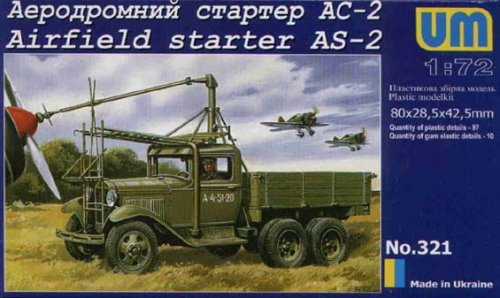 Przejdź do produktu UNIMODELS 321 - 1:72 Airfield Starter AS-2 on GAZ AAA