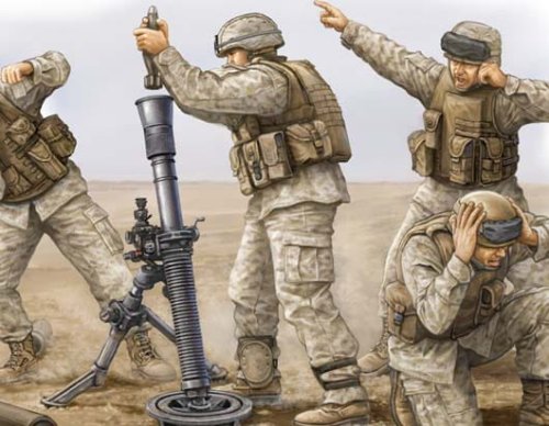 Przejdź do produktu TRUMPETER 00423 - 1:35 Modern U.S. Marine M252 Team