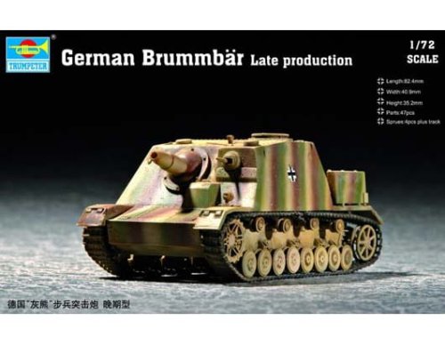Przejdź do produktu TRUMPETER 07212 - 1:72 Germany Brummbar Late production