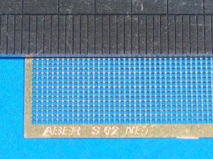 ABER S02  - Net 0,7 x 0,7 mm - 75 x 42mm