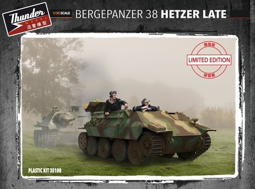 Przejdź do produktu THUNDER MODEL 35100 - 1:35 Bergepanzer 38 Hetzer Late w/ Full interior - Limited Bonus Edition