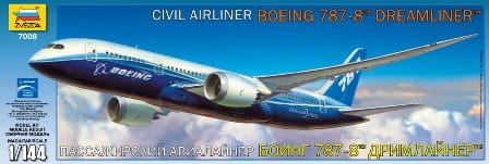 Przejdź do produktu ZVEZDA 7008 - 1:144 Boeing 787 Dreamliner