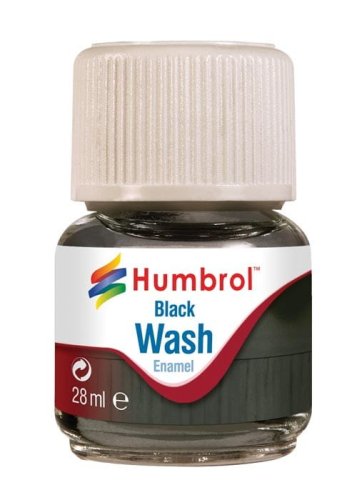 Przejdź do produktu Humbrol AV0201 - Wash olejny Black 28ml