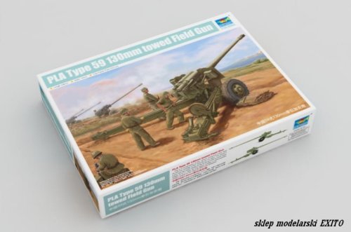 Przejdź do produktu TRUMPETER 02335 - 1:35 PLA Type 59 130mm towed Field Gun