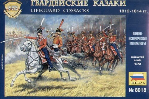 Przejdź do produktu ZVEZDA 8018 - 1:72 Lifeguard Cossacks 1812-1815