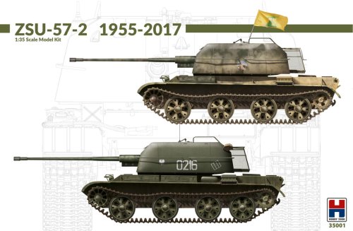 Przejdź do produktu HOBBY 2000 35001 - 1:35 ZSU-57-2 1955-2017 (11 Painting and Marking )