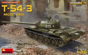 MINIART 37007 - 1:35 T-54-3 Mod.1951 w/ interior - Soviet Medium Tank