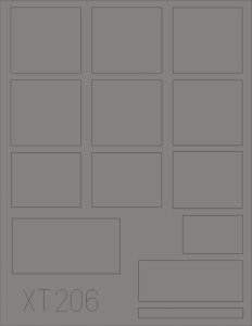 EDUARD XT206 - 1:35 L 4500 Büssing NAG windows