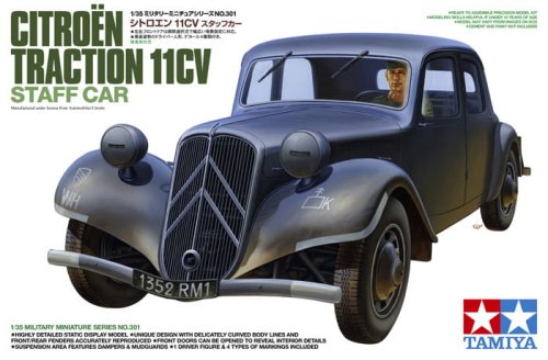 Przejdź do produktu TAMIYA 35301 - 1:35 Citroen Traction 11CV Staff Car
