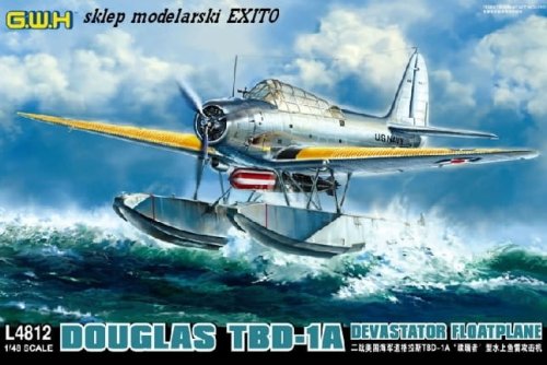 Przejdź do produktu GREAT WALL HOBBY 4812 - 1:48 Douglas TBD-1A Devastator Floatplane