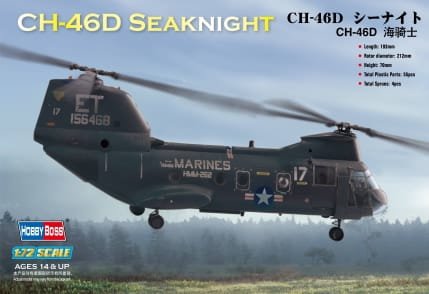Przejdź do produktu HOBBY BOSS 87213 - 1:72 American CH-46D Sea Knight