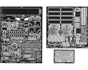 PART P72092 - 1:72 Pz.Kpfw.VI Tiger Ausf.H