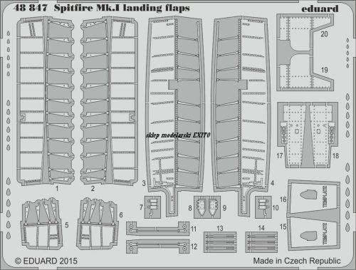 Przejdź do produktu EDUARD 48847 - 1:48 Spitfire Mk.I landing flaps