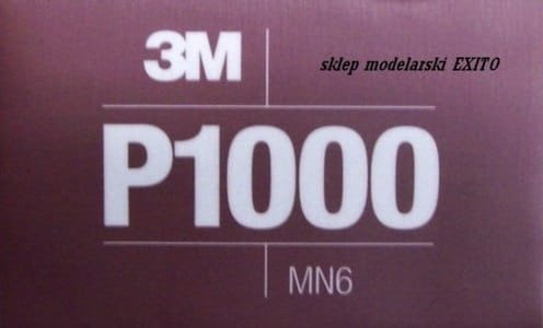 Przejdź do produktu 3M - Ściereczka do szlifowania - P1000