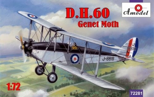 Przejdź do produktu AMODEL 72281 - 1:72 D.H.60 Genet Moth