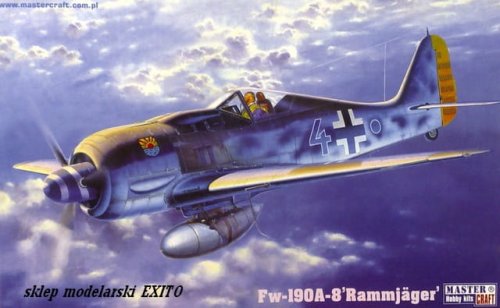 Przejdź do produktu MISTERCRAFT C05 - 1:72 Focke Wulf Fw-190A-8 Rammjager