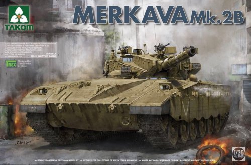 Przejdź do produktu TAKOM 2080 - 1:35 Merkava Mk.2b Israeli Main Battle Tank