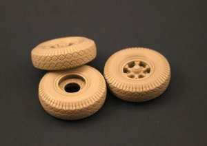 PANZERART 35072 - 1:35 Road Wheels with spare for Sd.Kfz.9 FAMO