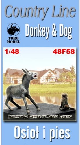 Przejdź do produktu TORO MODEL 48F58 - 1:48 Country Line - osioł i pies
