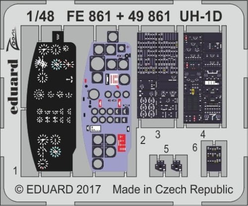 Przejdź do produktu EDUARD FE861 - 1:48 UH-1D